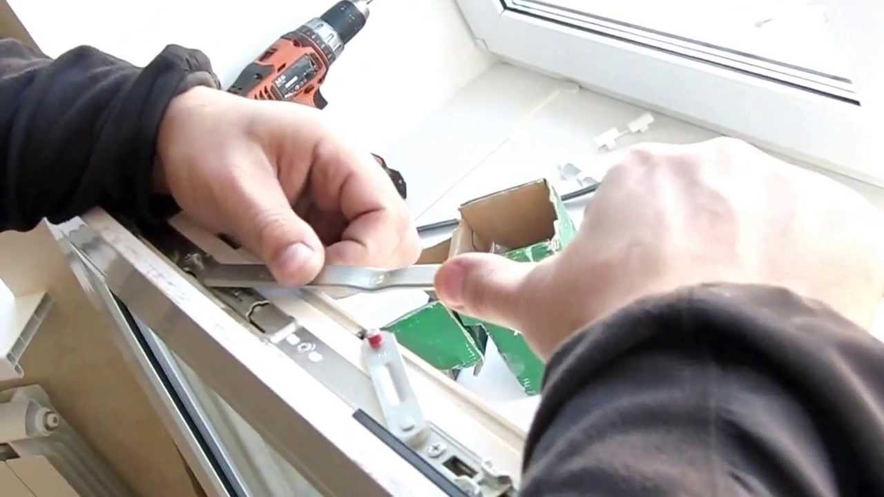 ремонт фурнитуры на пластиковых окнах